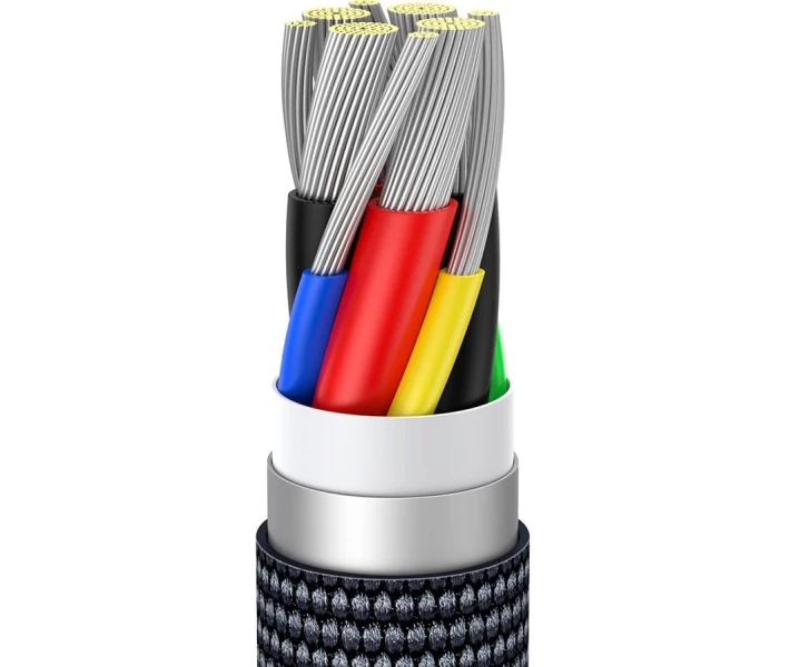 Фото - адаптер и кабель Кабель Baseus Type-C to Type-C 100W 2m (CAJY000701) черный