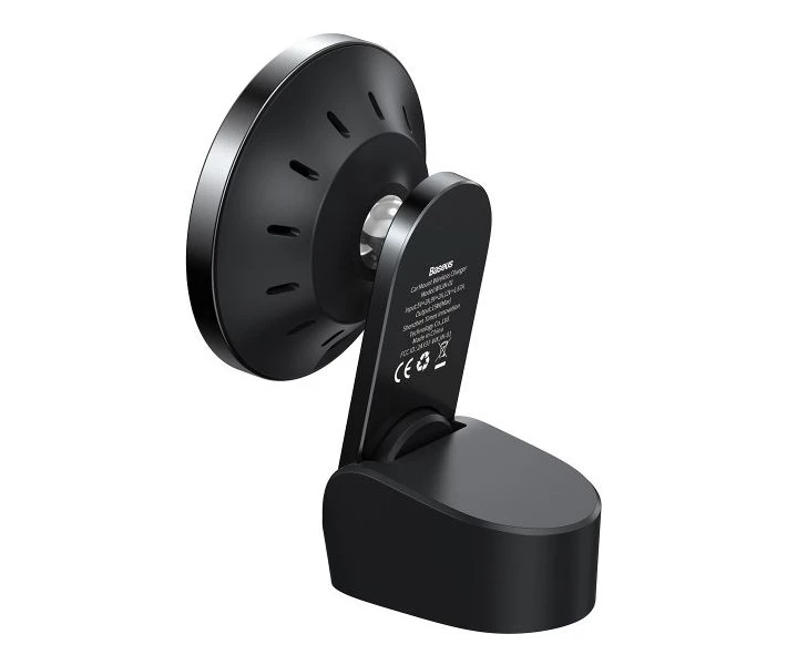 Фото - автомобильный держатель Автодержатель Baseus Big Energy Car Mount Wireless Charger (WXJN-01) черный