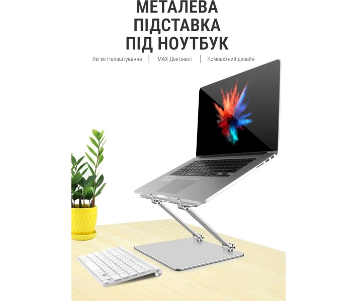 Фото - стол и подставку для ноутбука Подставка под ноутбук OfficePro LS111S Silver