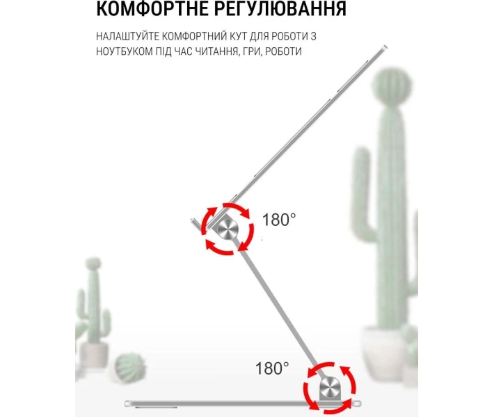 Фото - стол и подставку для ноутбука Подставка под ноутбук OfficePro LS111S Silver