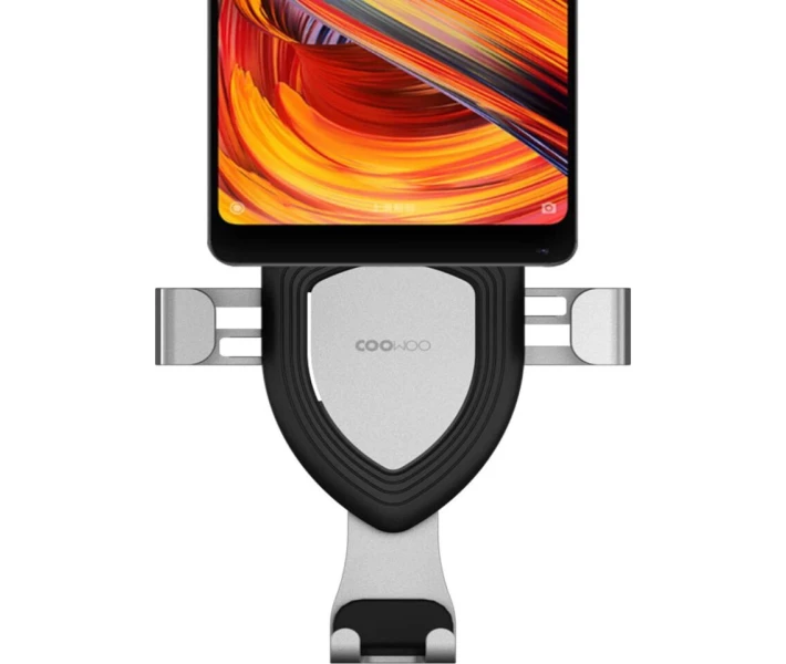 Фото - автомобильный держатель Автодержатель для смартфона Xiaomi Coowoo Car Gravity Induction Phone Holder T100 Gray