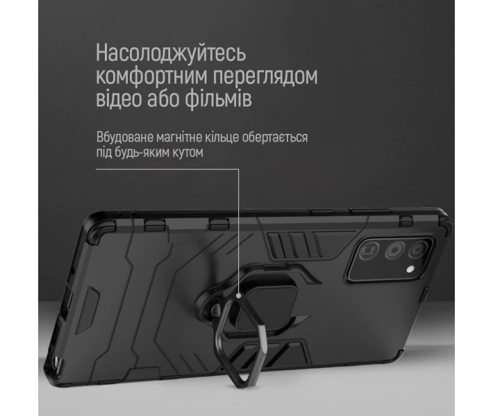 Фото - чехол для смартфона Чехол ColorWay Magnet Ring черный для Xiaomi Redmi Note 13