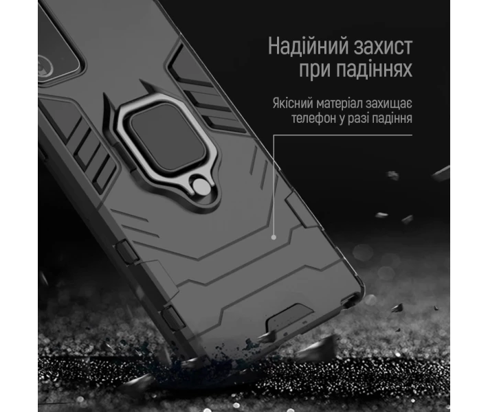 Фото - чехол для смартфона Чехол ColorWay AntiShock Magnet Ring черный для Poco X6