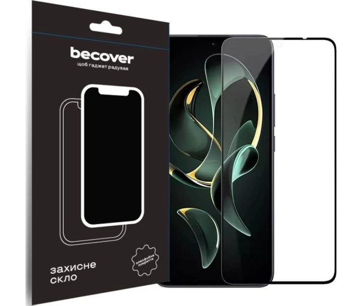 Фото - защитное стекло для смартфона Защитное стекло BeCover черное (710171) для Xiaomi 13T/13T Pro