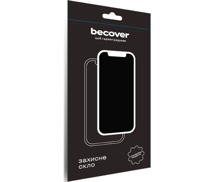 Фото - защитное стекло для смартфона Защитное стекло BeCover черное(710491)для Xiaomi Redmi 13C/Poco C65