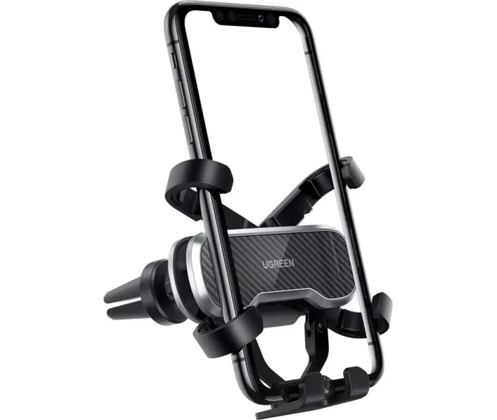 Фото - автомобильный держатель Автодержатель UGREEN LP228 Gravity Phone Holder for Car with Hook  (80539) черный