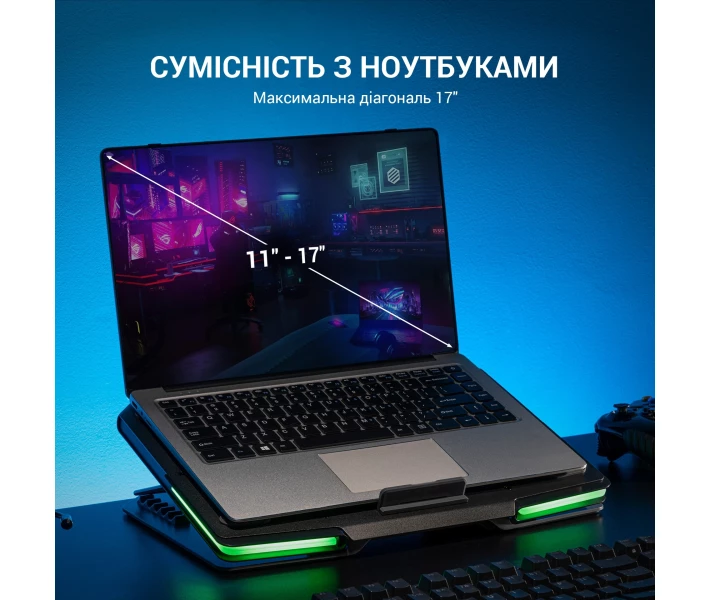 Фото - стол и подставку для ноутбука Подставка для ноутбука GamePro CP1540