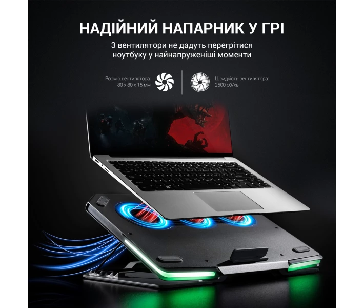 Фото - стол и подставку для ноутбука Подставка для ноутбука GamePro CP1540