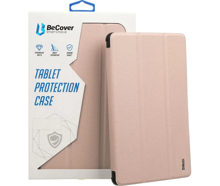 Фото - чехол Чехол-книжка Soft Edge BeCover с креплением для стилуса для Xiaomi Redmi Pad SE 11" Pink (710785)