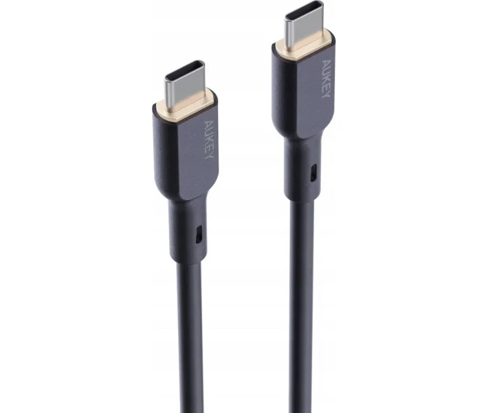 Фото - адаптер и кабель Кабель Aukey Type-C/Type-C 100W 1.8m (CB-SCC102) черный