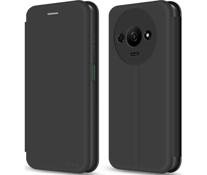 Фото - чехол для смартфона Чехол MAKE Xiaomi Redmi A3 Flip черный
