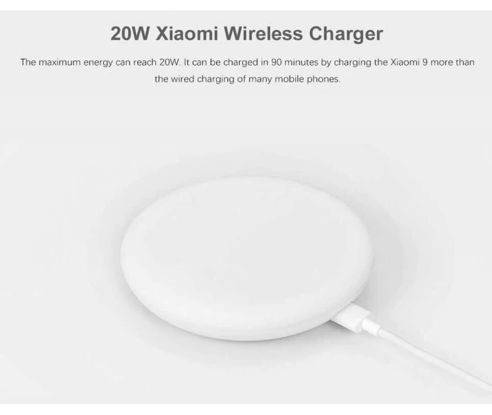 Фото - зарядное устройство для телефона и планшета Зарядное устройство Xiaomi 20W High Speed White