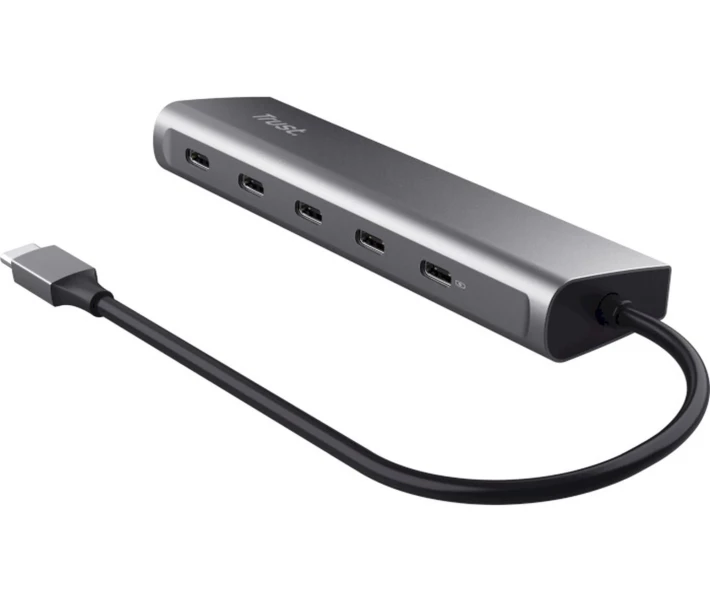 Фото - кардридер Адаптер Trust Halyx 5-Port USB-C Hub (25136)