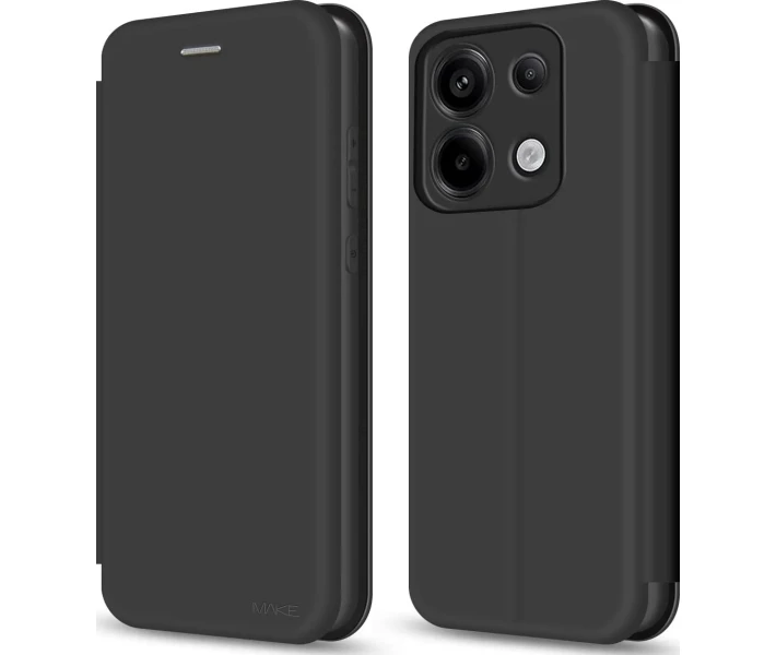 Фото - чехол для смартфона Чехол MAKE Flip Black для Xiaomi Redmi Note 13 Pro 5G