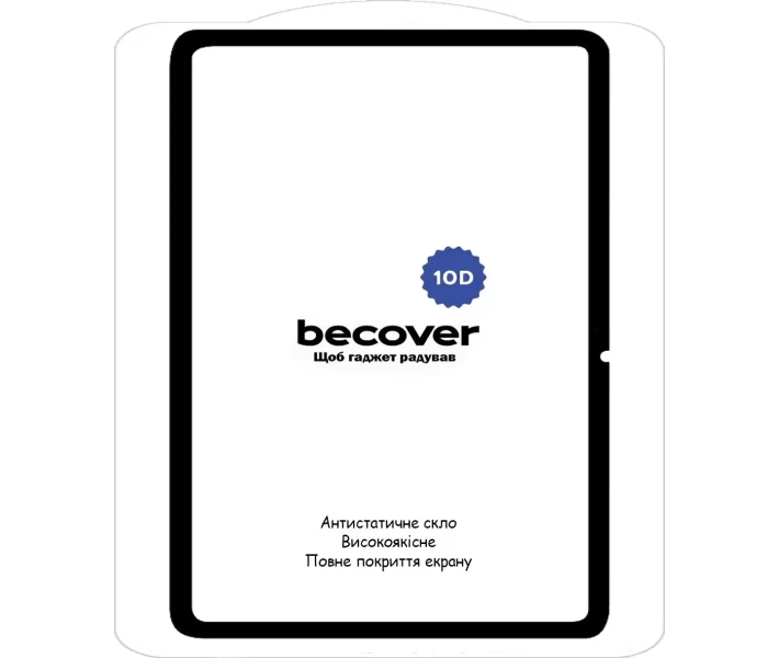 Фото - защитное стекло к планшету Защитное стекло BeCover 10D для Xiaomi Pad 6S Pro 12.4" Black (710968)