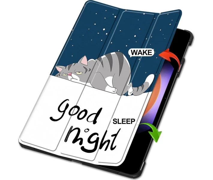 Фото - чехол Чехол-книжка BeCover Smart Case для Xiaomi Pad 6S Pro 12.4" Good Night (711088)