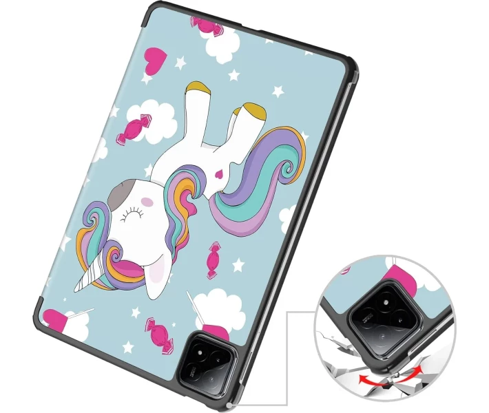 Фото - чехол Чехол-книжка BeCover Smart Case для Xiaomi Pad 6S Pro 12.4" Unicorn (711089)