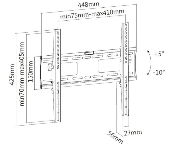 Фото - кронштейн для телевизора Крепление Itech PLB-44