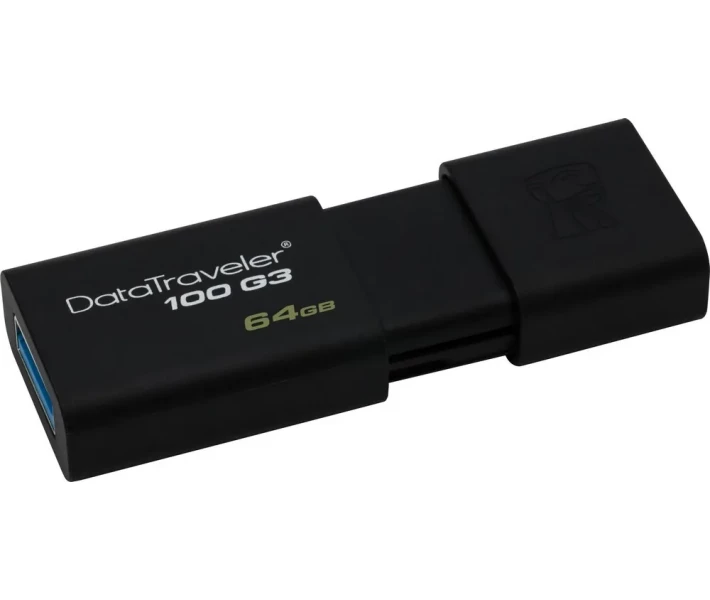 Фото - флешку Флеш-память USB Kingston DT100 G3 64GB USB 3.0 (DT100G3/64GB)