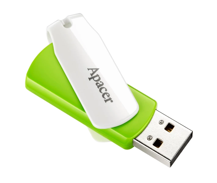 Фото - флешку Флеш-память USB Apacer AH335 32GB Green (AP32GAH335G-1)