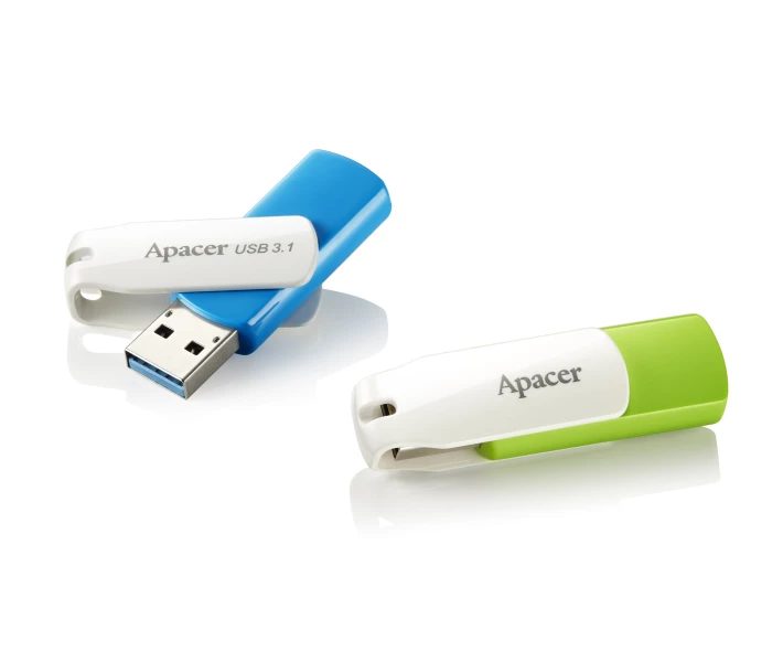 Фото - флешку Флеш-память USB Apacer AH335 32GB Green (AP32GAH335G-1)