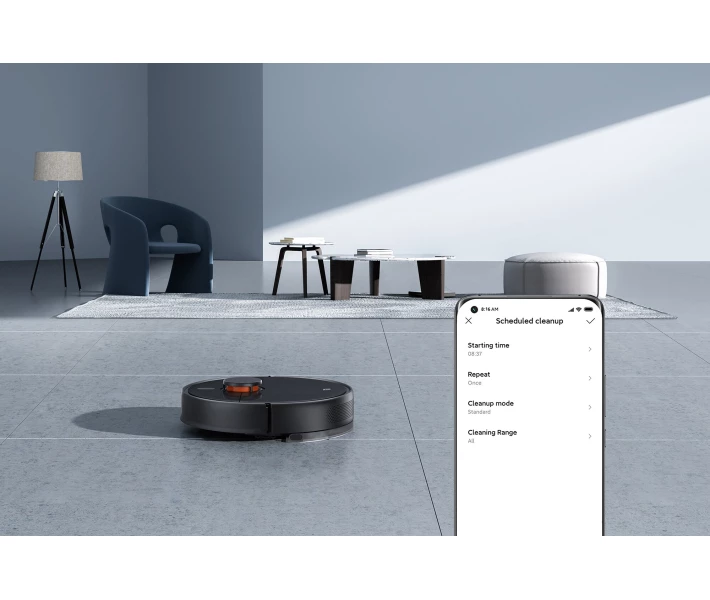 Фото - робот-пылесос Робот-пылесос Mi Robot Vacuum-Mop 2 Pro Black EU