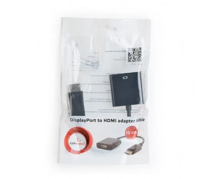 Фото - адаптер и кабель Адаптер-переходник Cablexpert DisplayPort на HDMI (A-DPM-HDMIF-03)