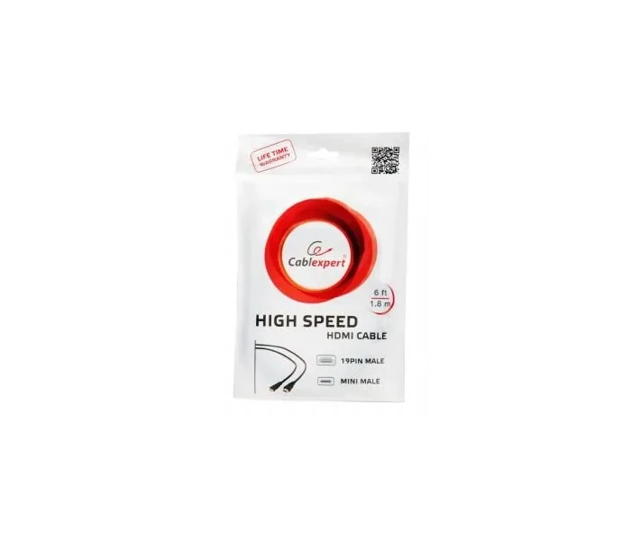 Фото - адаптер и кабель Кабель Cablexpert HDMI V.1.3,micro-вилка (D-тип), с позолоч. коннект, 4.5 м (CC-HDMID-15)