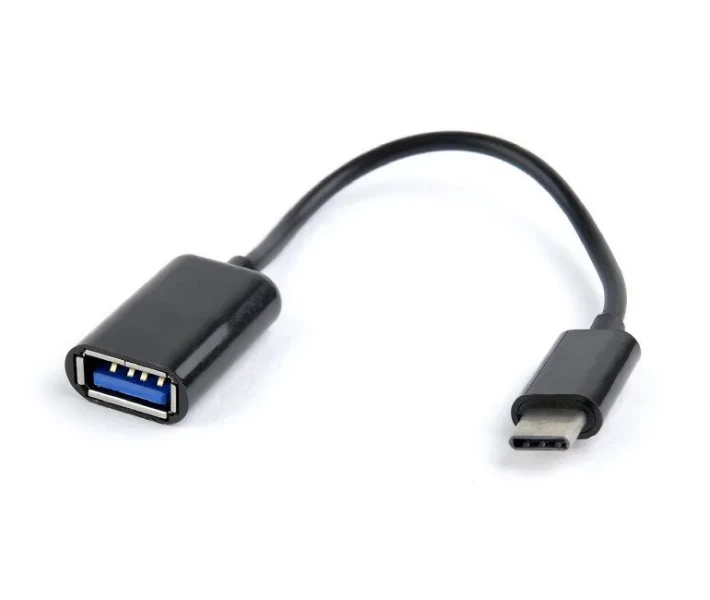Фото - адаптер и кабель Кабель Cablexpert OTG USB2.0, A-мама/Type-C, 0.2 м (A-OTG-CMAF2-01)