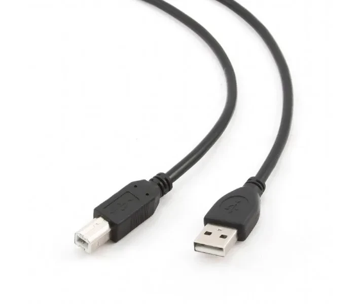 Фото - адаптер и кабель Кабель Cablexpert USB2.0 A-папа/B-папа, 1.0 м, премиум (CCP-USB2-AMBM-1M)