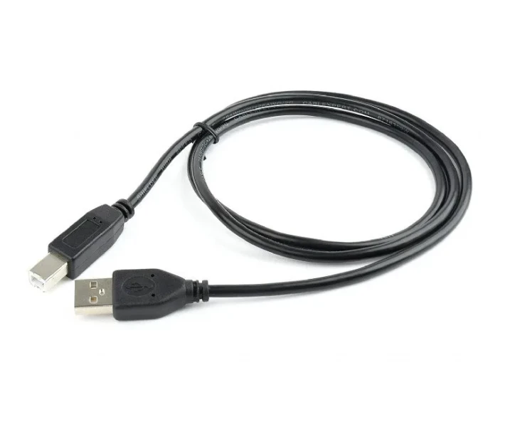 Фото - адаптер и кабель Кабель Cablexpert USB2.0 A-папа/B-папа, 1.0 м, премиум (CCP-USB2-AMBM-1M)