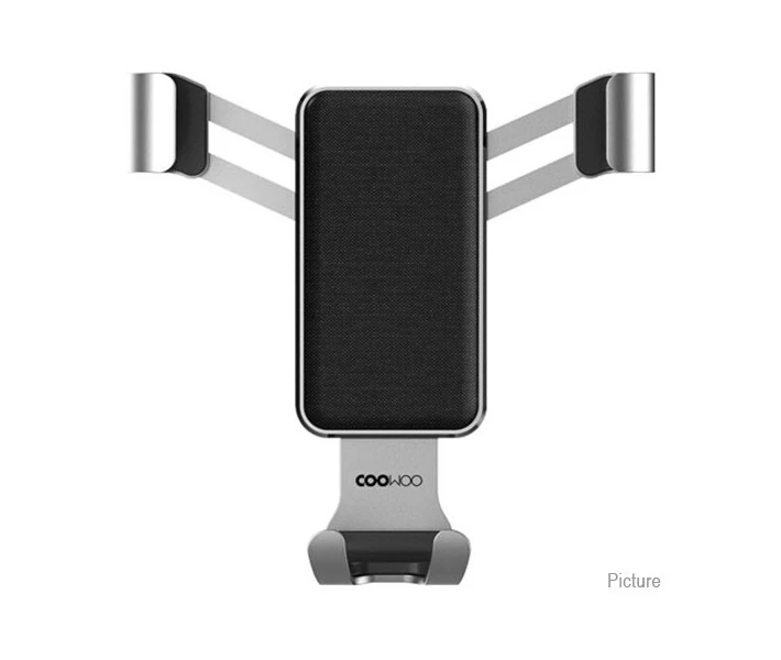 Фото - автомобильный держатель Автомобильный держатель Xiaomi COOWOO phone holder T200 (grey)