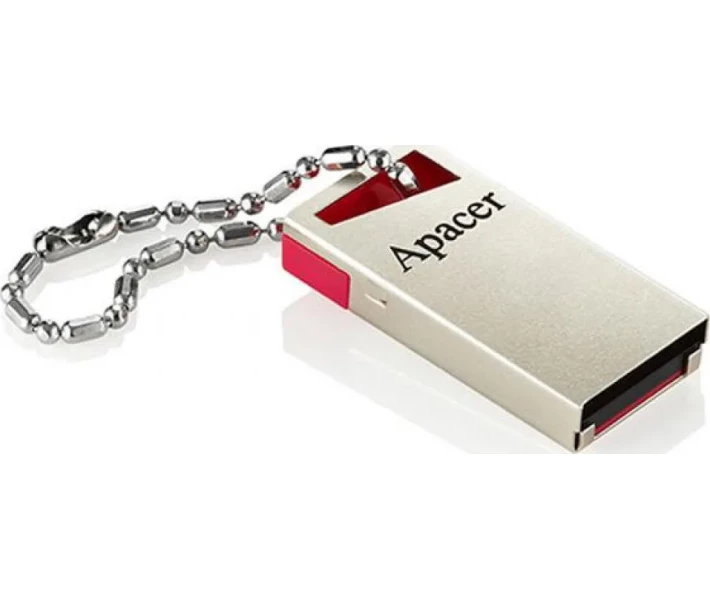 Фото - флешку Флеш-память USB Apacer AH112 64GB Red (AP64GAH112R-1)