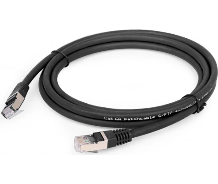 Фото - адаптер и кабель Кабель Cablexpert PP6A-LSZHCU-BK-1M 