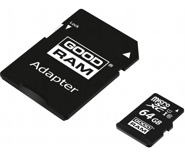 Фото - карту памяти Карта памяти Goodram microSDXC 64GB UHS-I class 10 + adapter (M1AA-0640R12)