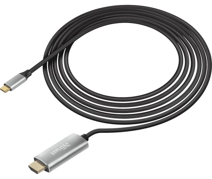 Фото - адаптер и кабель адаптер USB Type C - HDMI Trust Calyx 1.8м Black (23332)