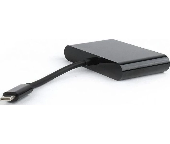 Фото - адаптер и кабель USB Type C -> VGA/USB 3.0/Type C Cablexpert (A-CM-VGA3in1-01)