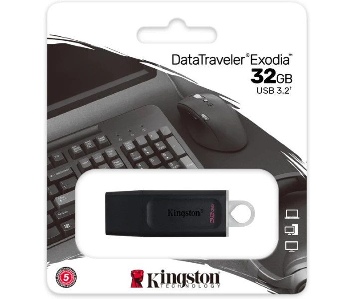 Фото - флешку Флеш-память USB Kingston DataTraveler Exodia 32GB Black+White (DTX/32GB)