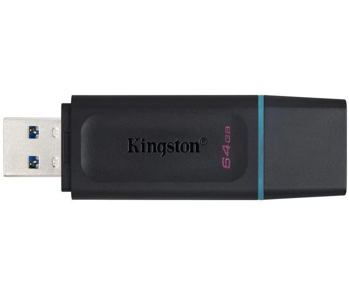 Фото - флешку Флеш-память USB Kingston DataTraveler Exodia 64GB Black+Teal (DTX/64GB)