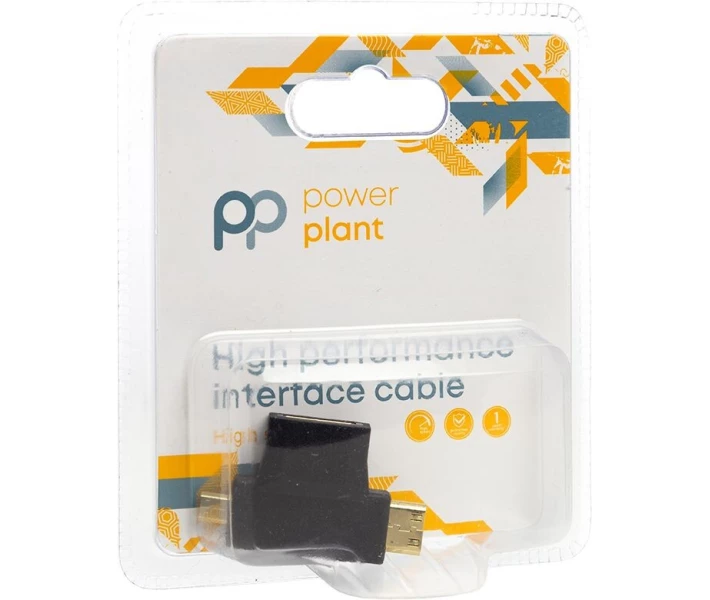 Фото - адаптер и кабель Кабель PowerPlant HDMI (F) - mini HDMI (M) / micro HDMI (M) (CA912056)