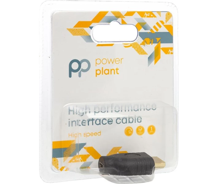 Фото - адаптер и кабель Кабель PowerPlant HDMI (M) - micro HDMI (F) (CA912063)