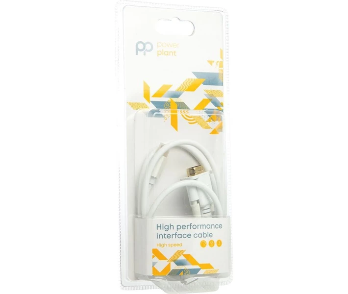 Фото - адаптер и кабель Кабель PowerPlant mini DisplayPort (M) - VGA (M), 1 м, белый (CA912155)