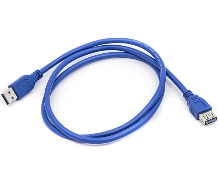 Фото - адаптер и кабель Кабель PowerPlant USB 3.0 AF – AM, 1 м (CA911134)