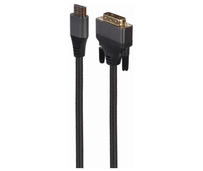 Фото - адаптер и кабель Кабель Cablexpert HDMI - DVI 18+1pin(CC-HDMI-DVI-4K-6)