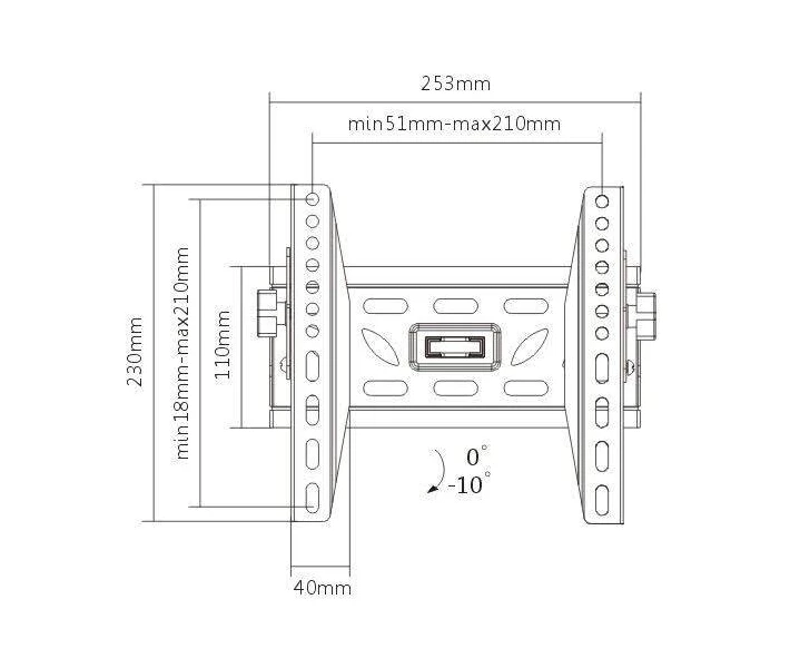 Фото - кронштейн для телевизора Кронштейн ITech PM2T
