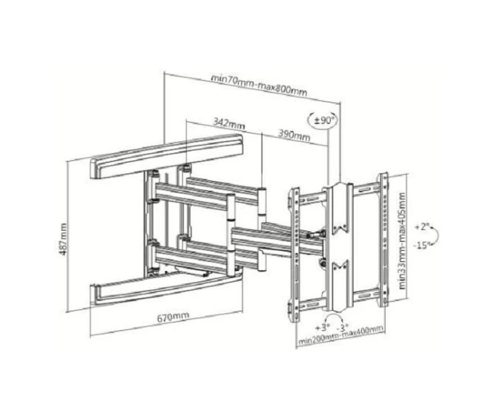 Фото - кронштейн для телевизора Кронштейн iTech PTRB-40