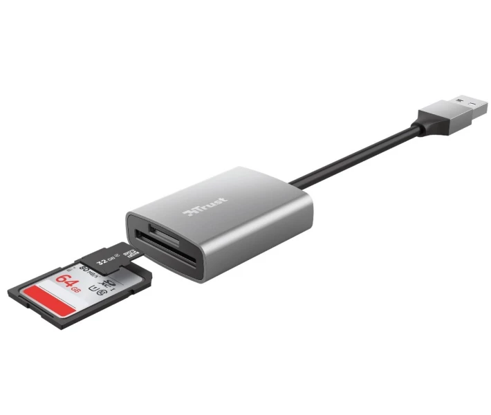 Фото - кардридер Кардридер USB3.2 Trust Dalyx Fast (24135)