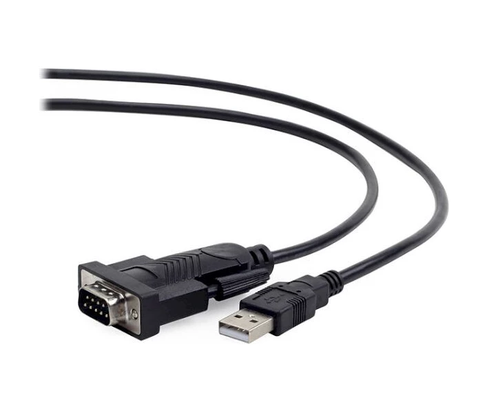 Фото - адаптер и кабель Кабель Cablexpert USB А-папа/DB9M (serial port), 1.5м (UAS-DB9M-02)
