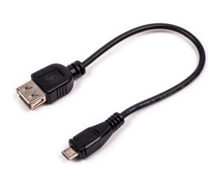 Фото - адаптер и кабель Кабель Maxxter OTG USB2.0, AF-MicroUSB, 0.15м (U-AFM-OTG)