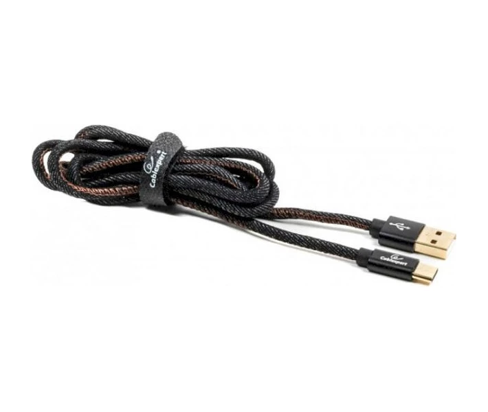 Фото - адаптер и кабель Кабель Cablexpert USB 2.0 A-папа/C-папа, 1м (CCPB-C-USB-04BK)